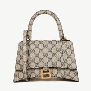 Gucci x Balenciaga GG Supreme The Hacker Project Small Hourglass Bag
